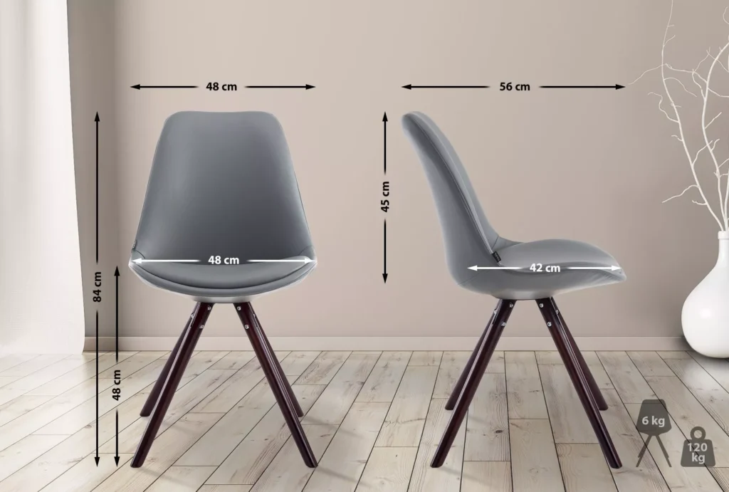 Lankytojų kėdė "Laval Cappuccino" apvali