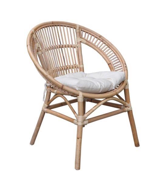 Apvalus pintas sodo krėslas ROUND CHAIR, 68 x 62 x 80 cm