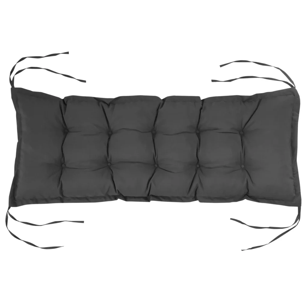 Lauko sėdynės pagalvėlė 100x40 cm, tamsiai pilka