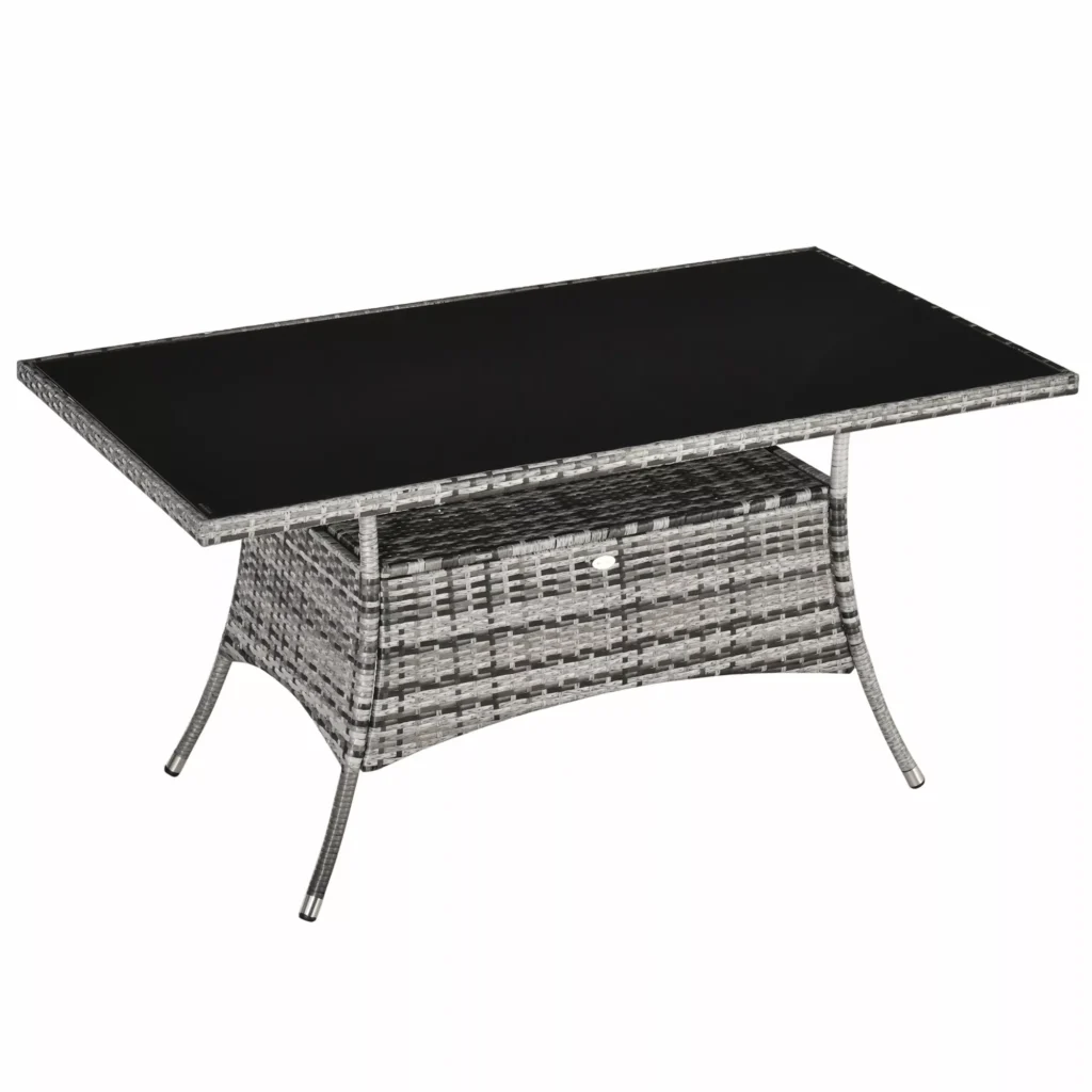 Sodo valgomojo stalas 150x85x74cm