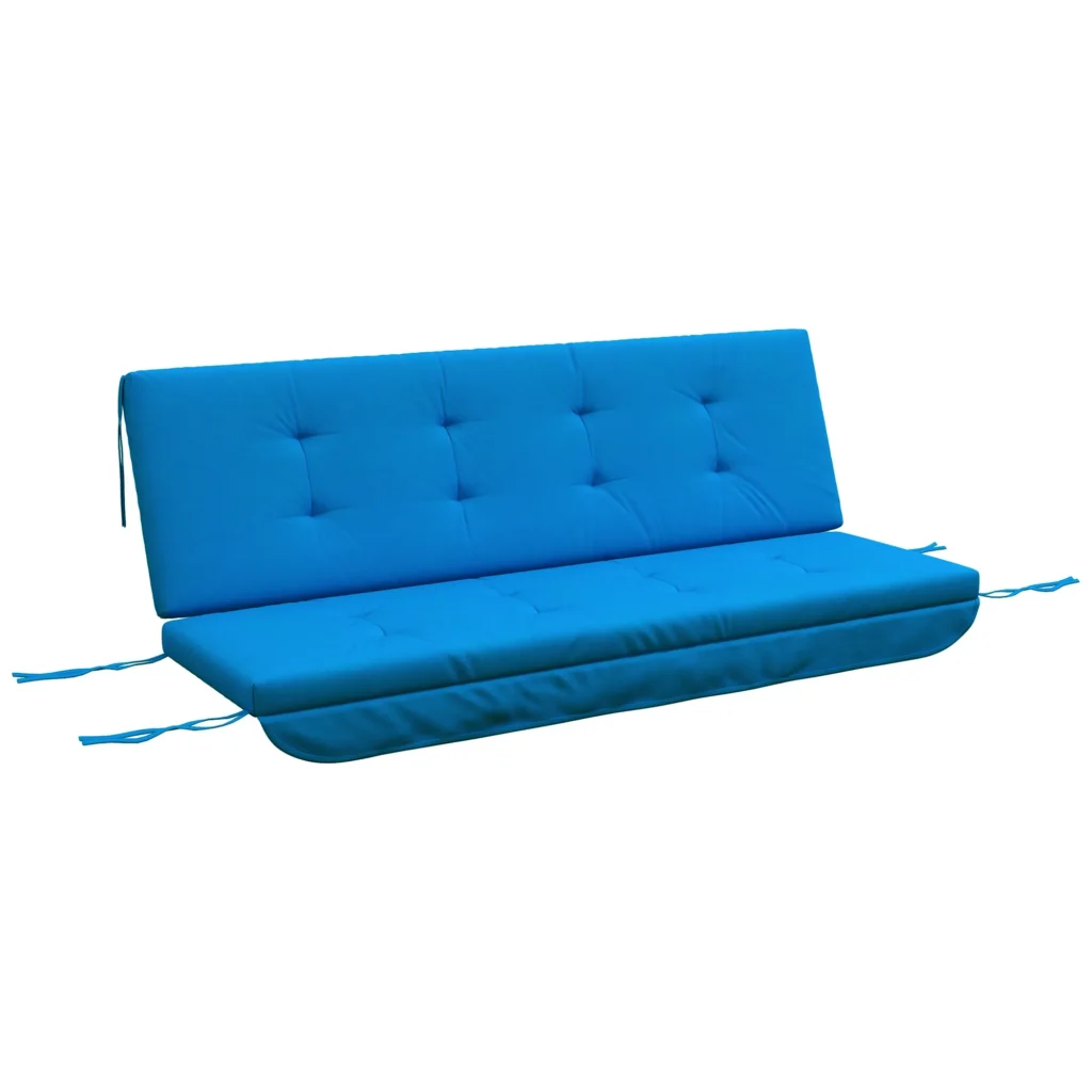 Lauko sūpynių pagalvė 170 cm - mėlyna