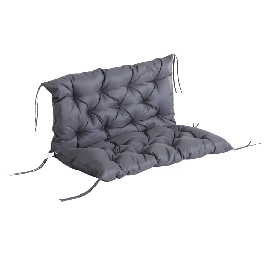 Lauko baldų pagalvių komplektas 100 x 98 x 8 cm - Tamsiai pilka