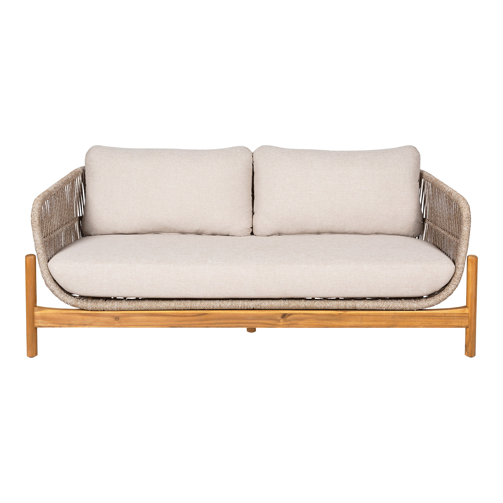 Terracina poilsio sofa Lauko baldai | 175 x 72 x 78,5 cm | Ruda, Smėlio