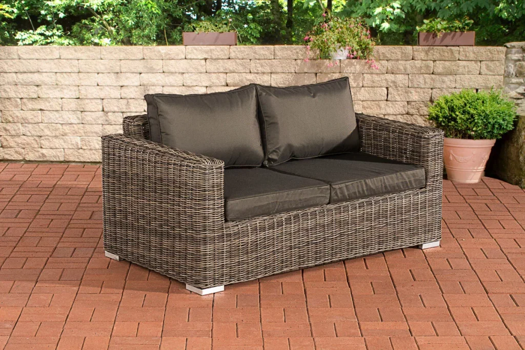 2er-Sofa Bilbao / Mediena Anthrazit