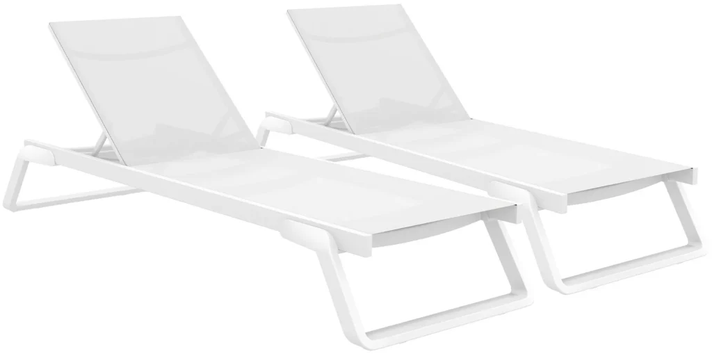 2 vnt. Komplektas Tropic saulės gultas