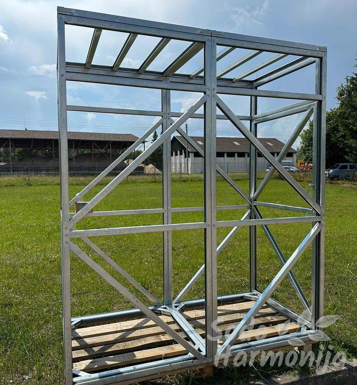 Lauko dušas 1x2 (Konstrukcija)
