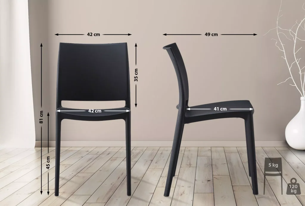 2 "Meton" kėdžių rinkinys