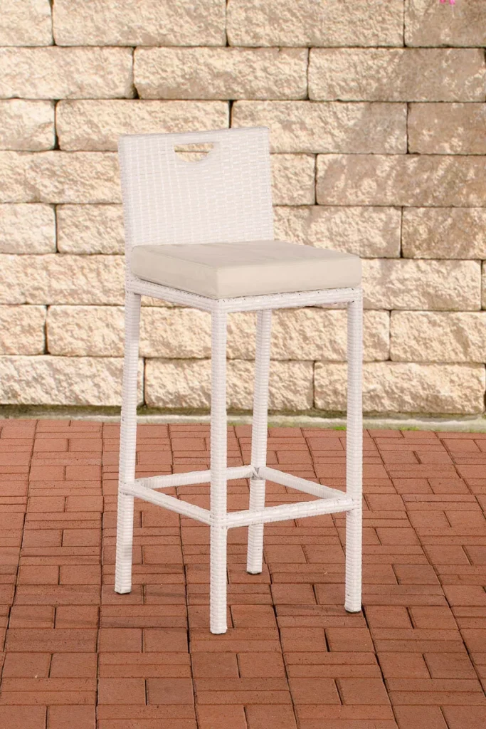 Baro kėdė "Mari cream white