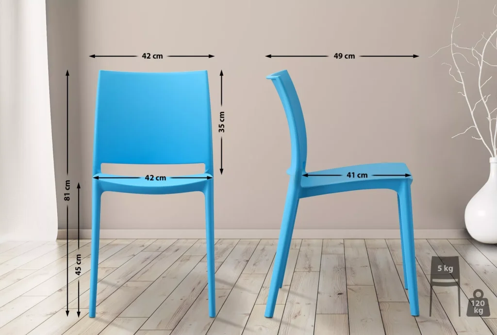 2 "Meton" kėdžių rinkinys