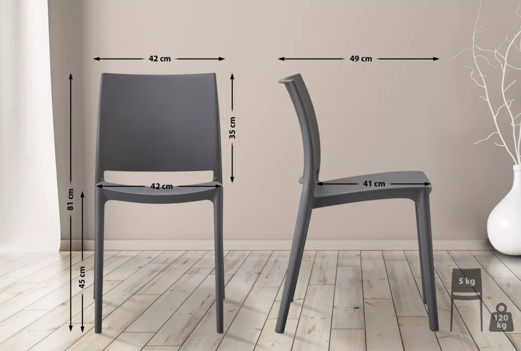 2 "Meton" kėdžių rinkinys