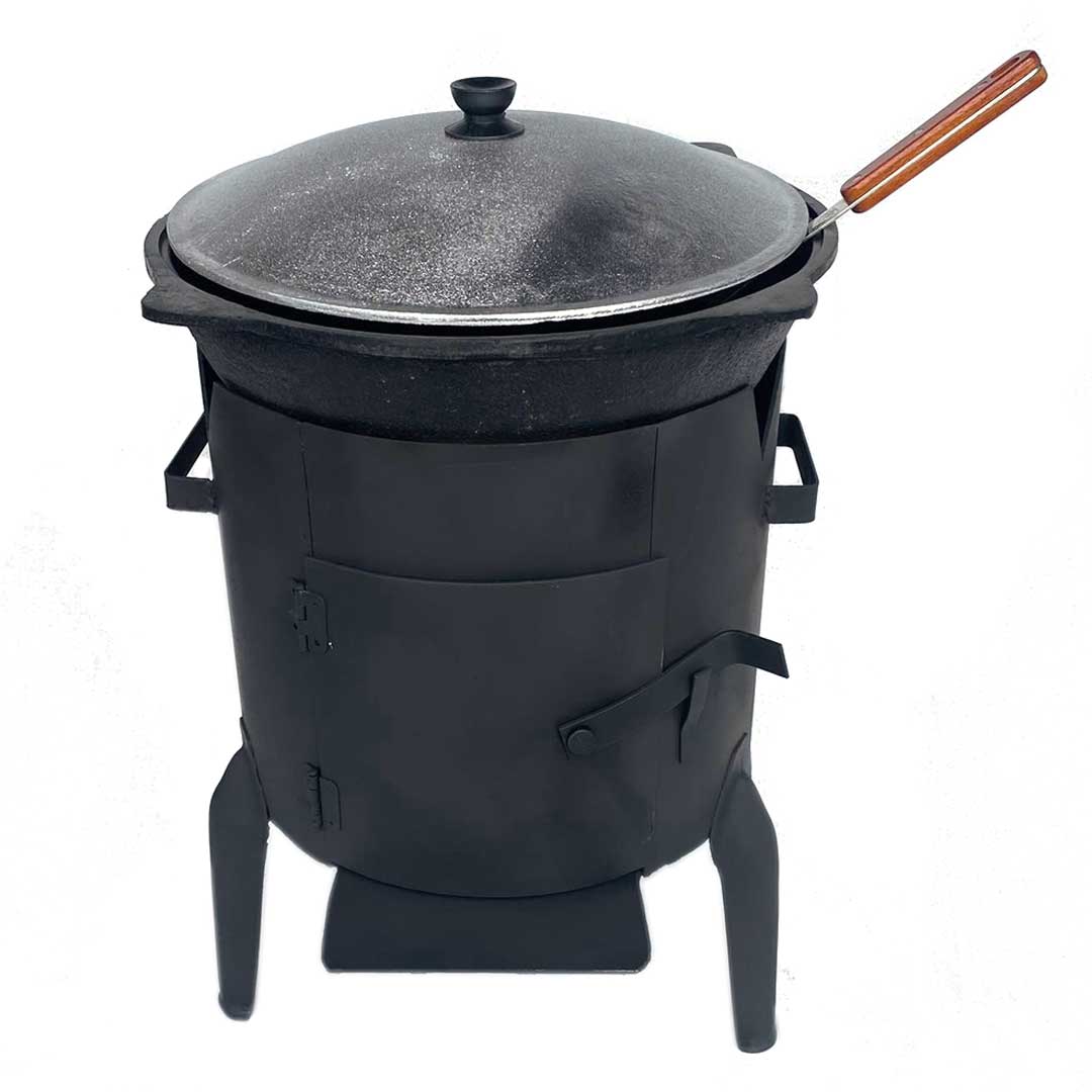 Krosnelė kazanui 16-22L, plienas 3mm, D460mm / KMB22