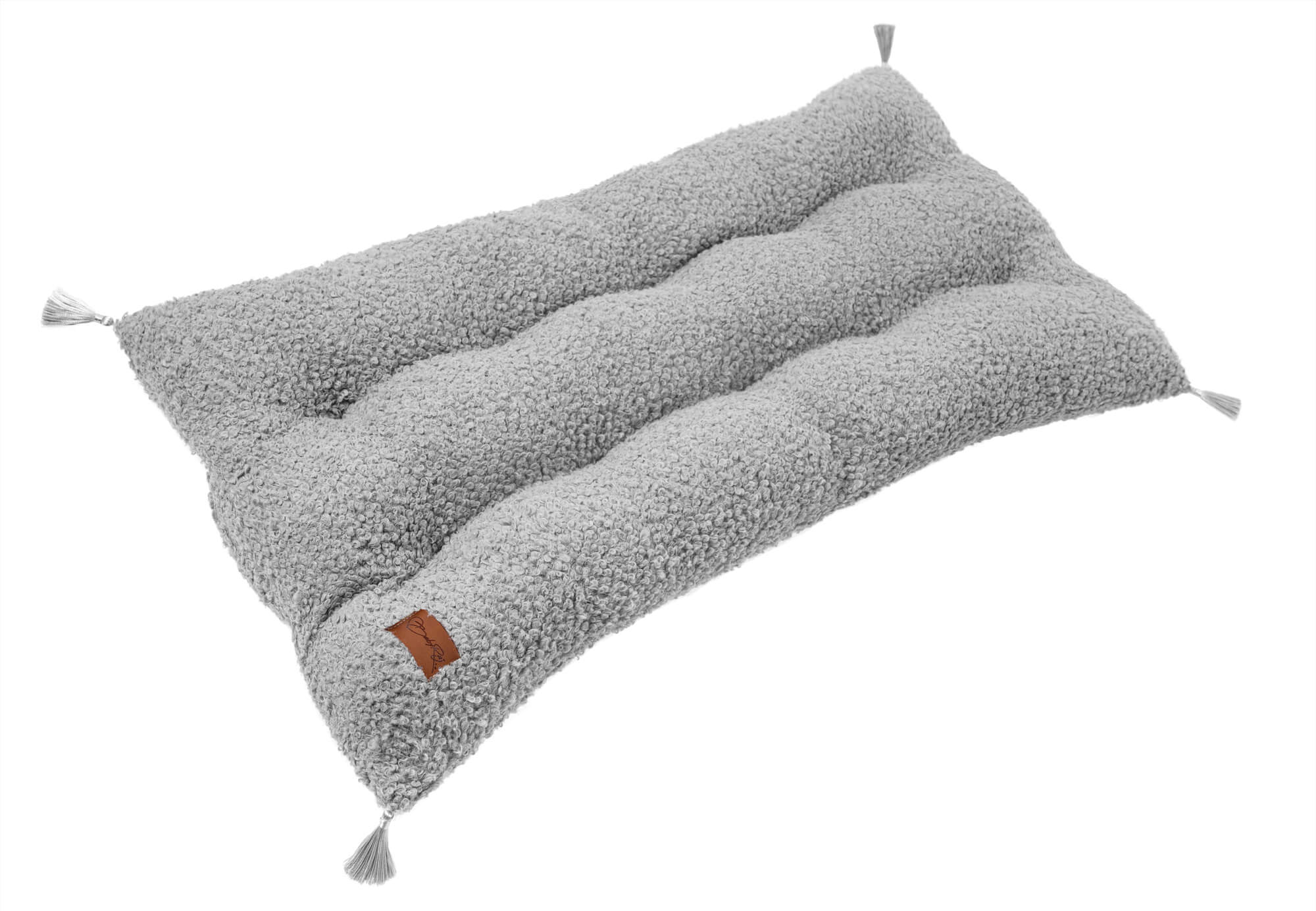 Čiužinukas Montessori Laipynei Supynei 60 x 110 cm Avikailio Imitacija, Pilkas