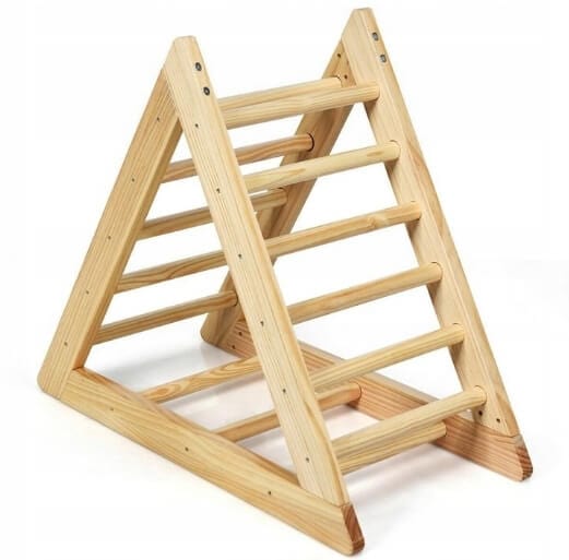 Pikler Trikampis Medinės Montessori Laipiojimo Kopėčios 1019