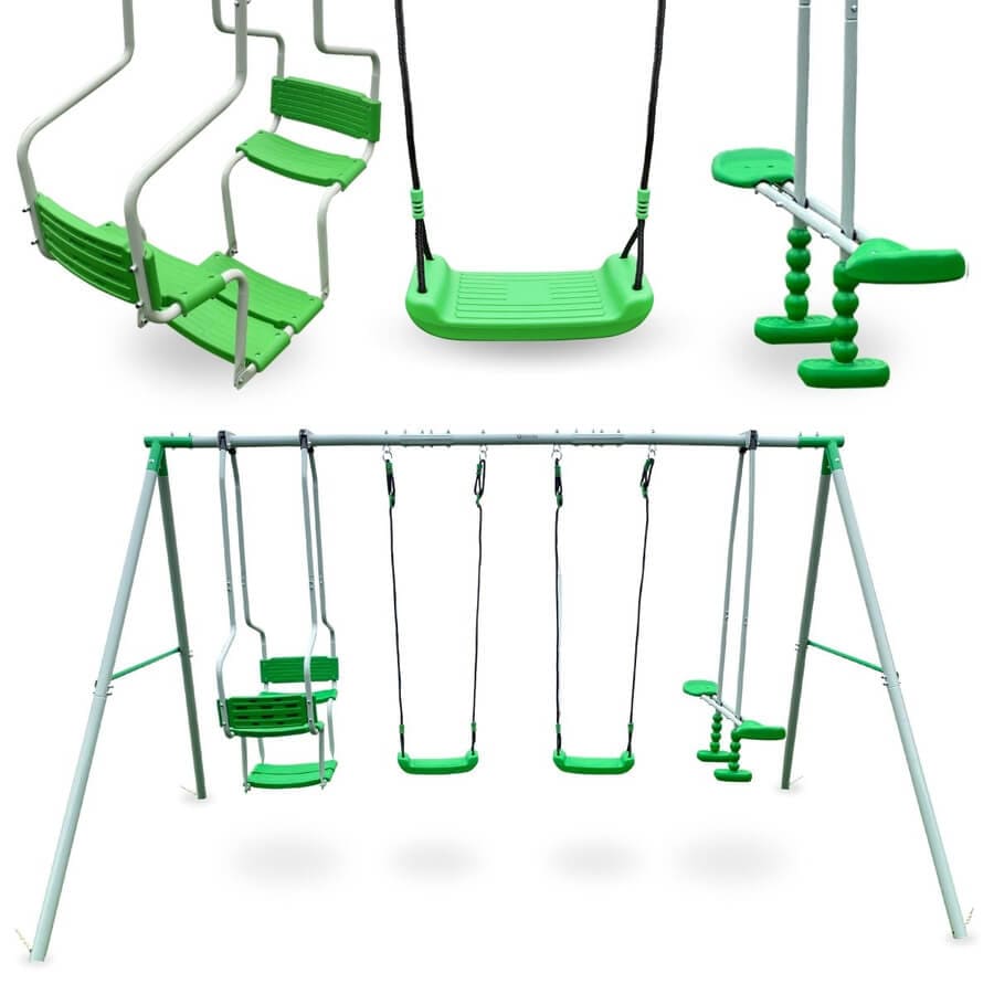 Sodo Sūpynės Žaidimų Aikštelė 6 Vietų HyperMotion SWING HYP7