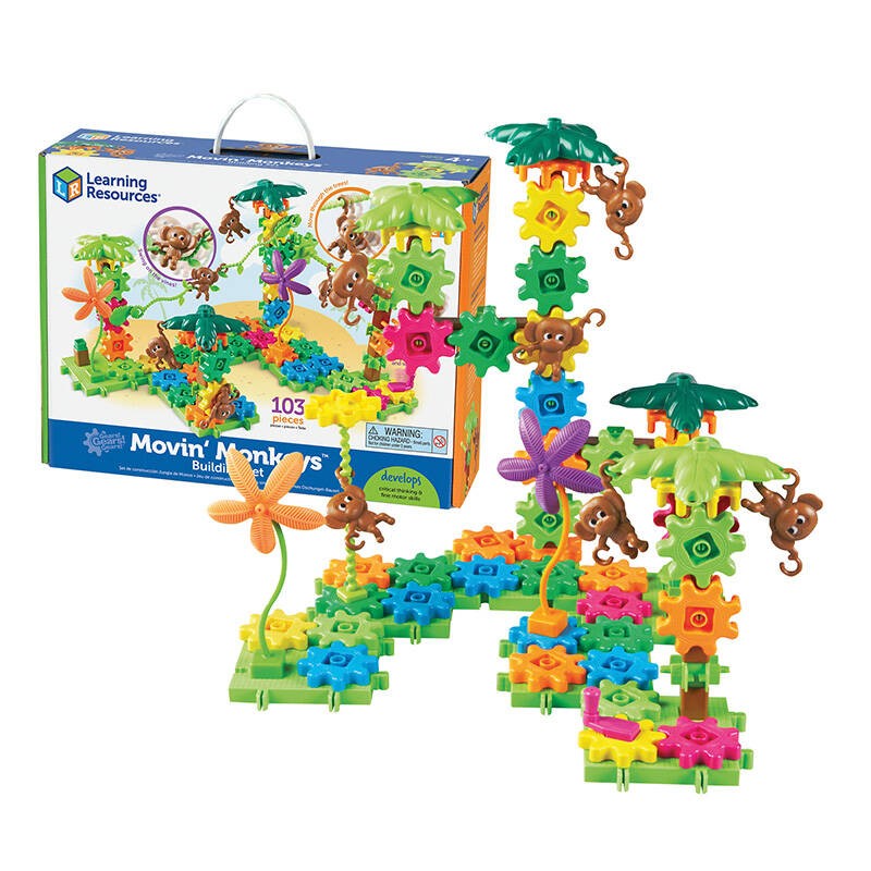 Pavaros! Movin' Monkeys Building Set Learning Resources LER 9119