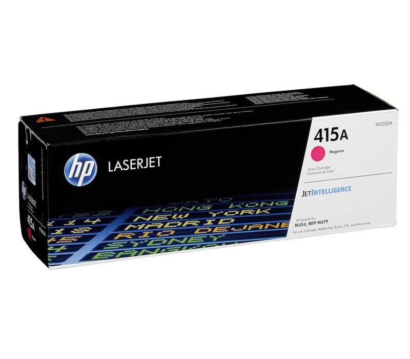 Lazerinė kasetė HP W2033A / 415A raudona