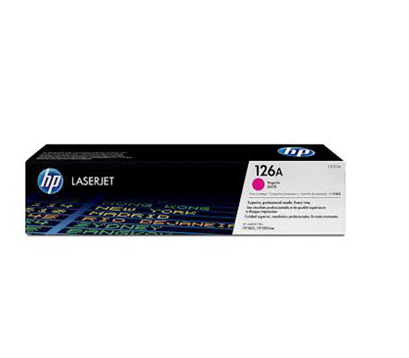 Lazerinė kasetė HP 126A raudona