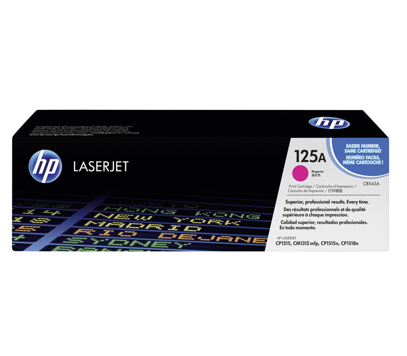 Lazerinė kasetė HP CB543A raudona