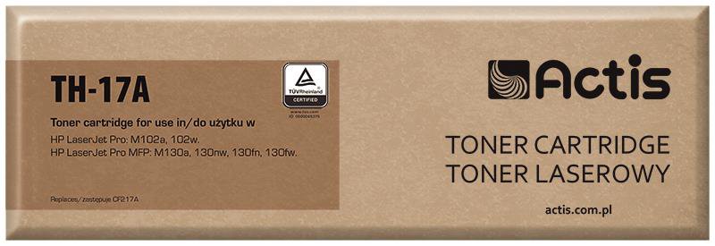 Toneris ACTIS TH-17A for HP 17A CF217A/black