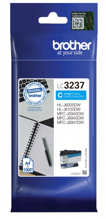 Toneris Brother LC3237C  Ink Cartridge  Cyan