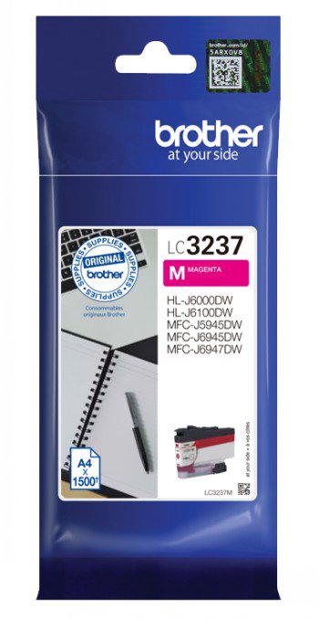 Toneris Brother LC3237M  Ink Cartridge  Magenta