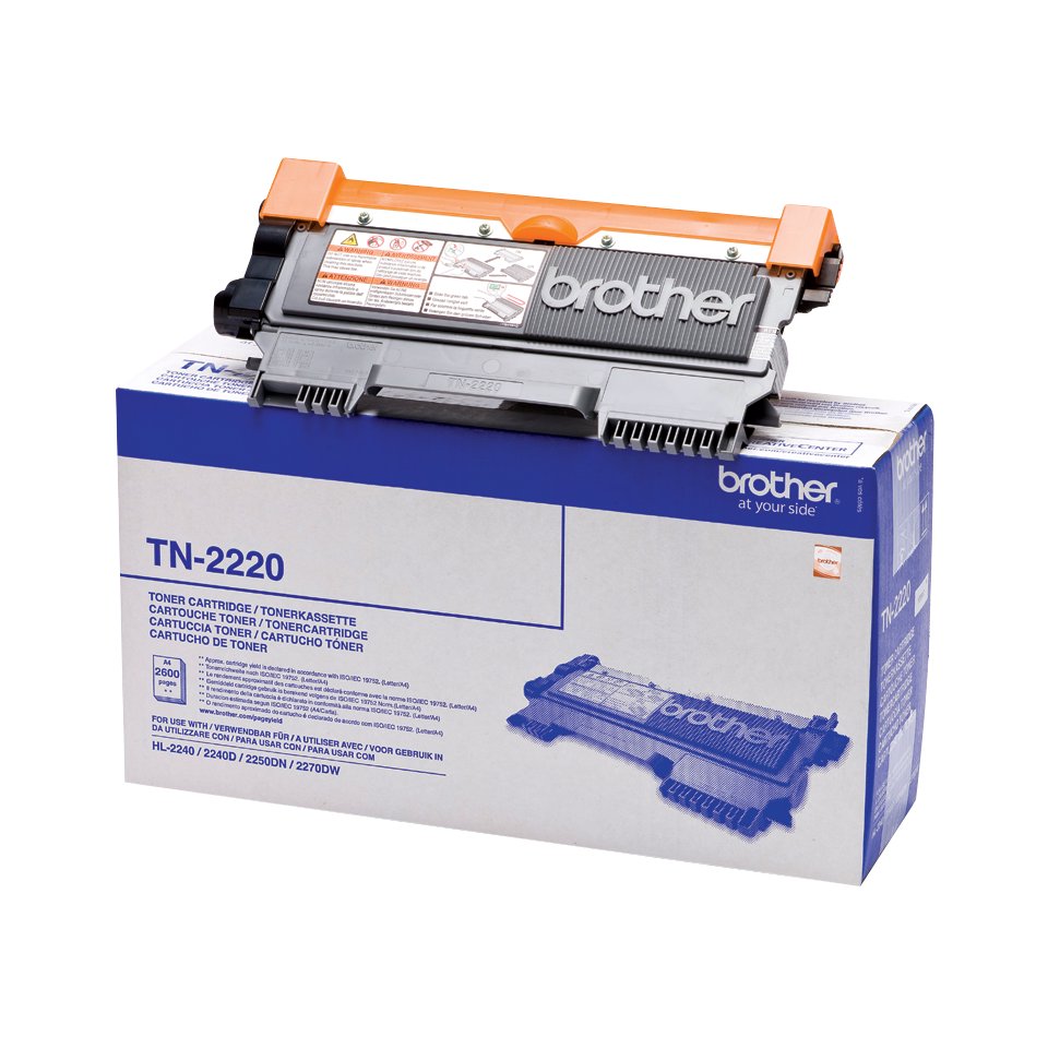 BROTHER TN-2220 TONER BLACK 2600P