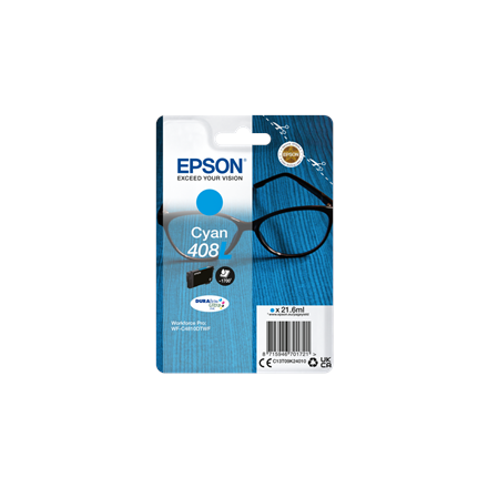 Toneris Epson DURABrite Ultra 408L  Ink cartrige  Cyan