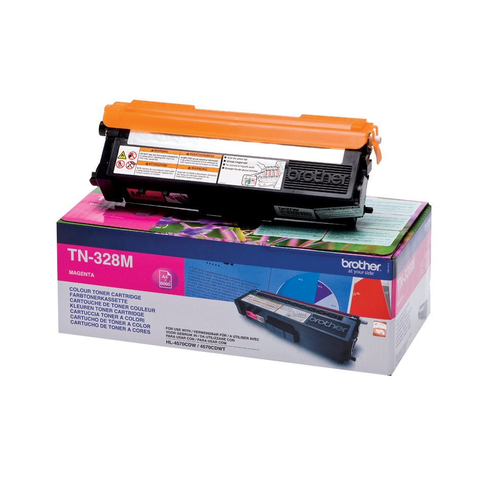 BROTHER TN328M TONER S.HIGH MAG. 6000P