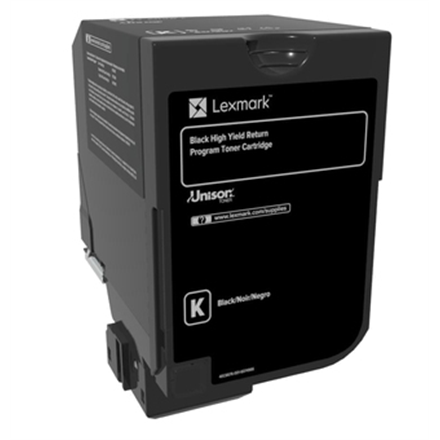 Toneris Lexmark 25K Black Return Program Toner Cartridge (CX725)  Lexmark Black