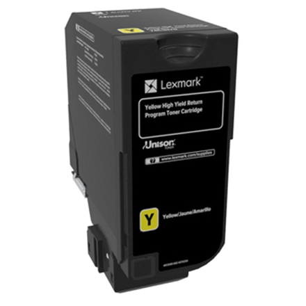 Toneris Lexmark Genuine High Capacity Yellow Return Programme 84C2HY0 Toner Cartridge  Lexmark Yell