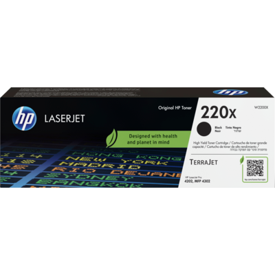 HP 220X Black Original LaserJet Toner Cartridge