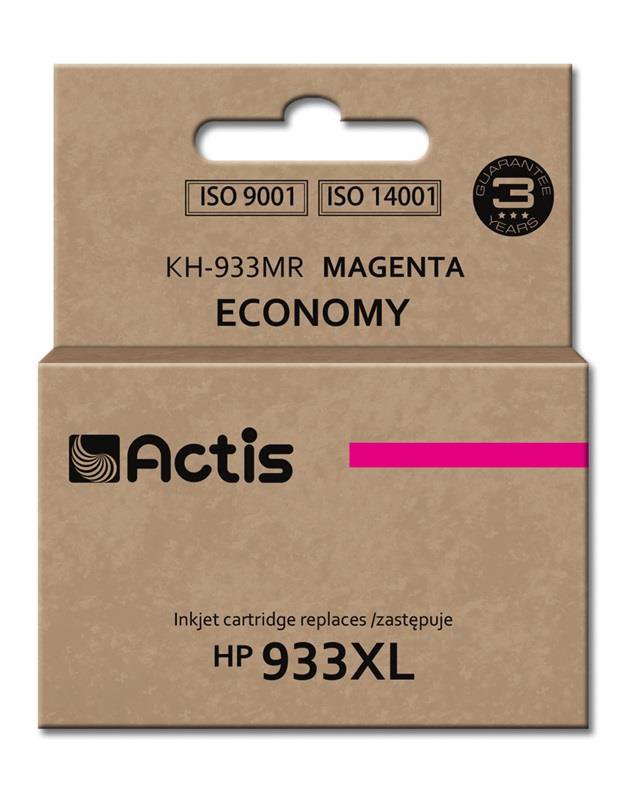 Toneris ACTIS KH-933MR ink for HP 933XL CN055AE,13 ml/magenta