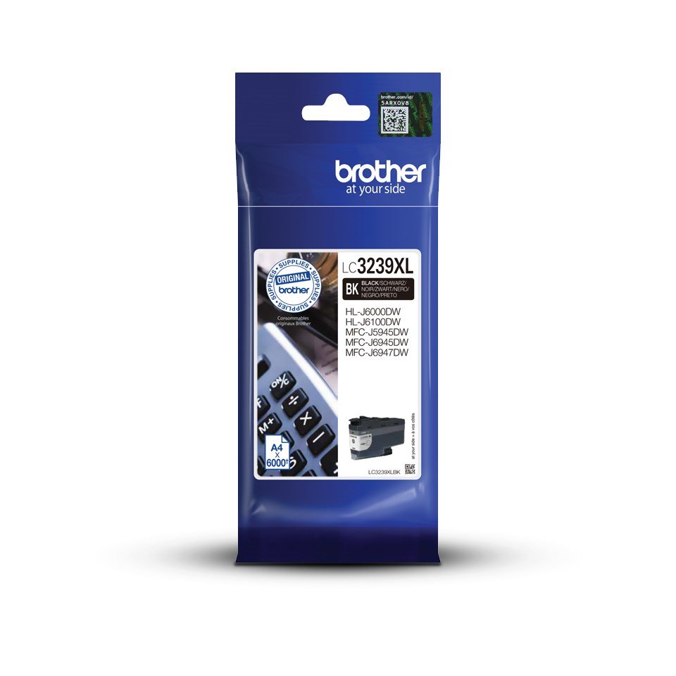 Toneris Brother High-yield Ink Cartridge  LC3239XLBK  Ink  Black