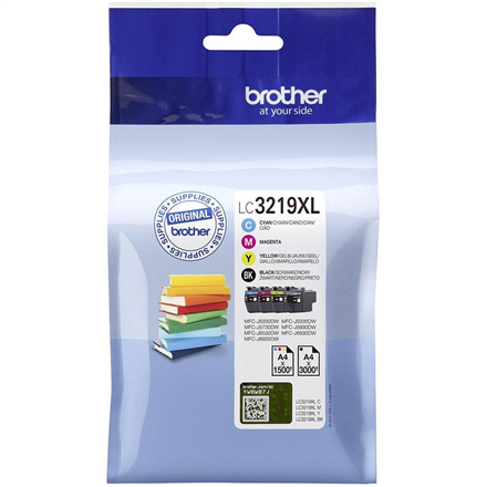 Toneris Brother LC3219XLVALDR  Ink cartridges  Black, Cyan, Magenta, Yellow