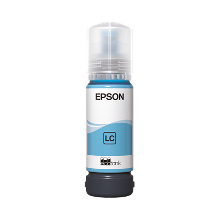 Toneris Epson 108 EcoTank  Ink Bottle  Light Cyan