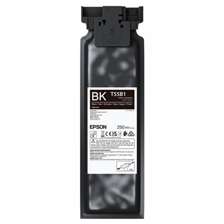 Toneris Epson UltraChrome DG2 T55B100 (250ml)  Ink Cartrige  Black