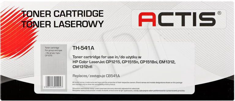 Toner Actis TH-541A Cyan Replacement 125A (TH-541A)