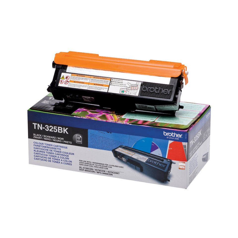 BROTHER TN-325BK TONER HIGH BLACK 4000P