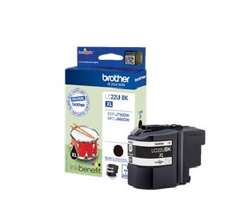 Toneris Brother LC-22UBK Ink Cartridge, Black