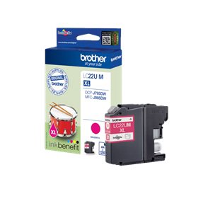 Toneris Brother LC-22UM Ink Cartridge, Magenta