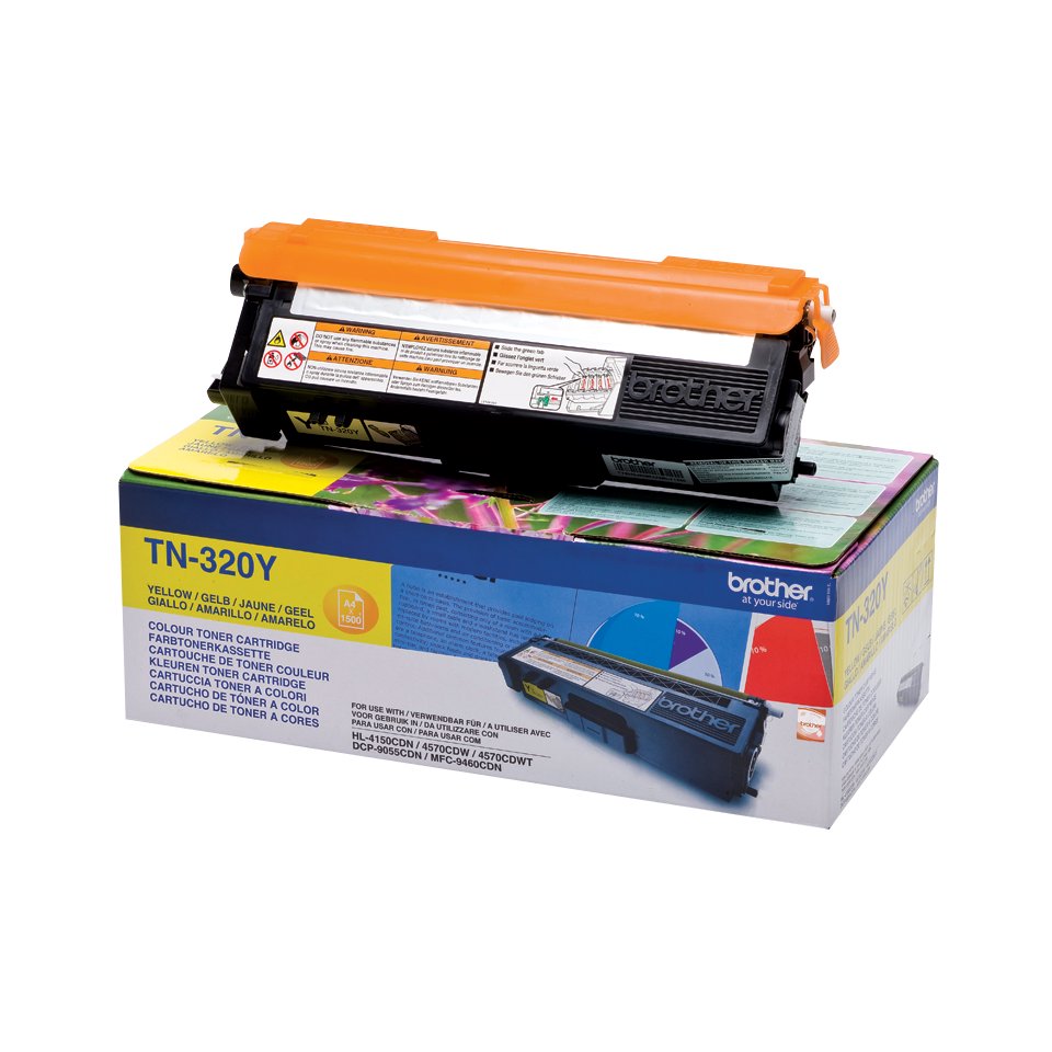 Toneris Brother TN-320, Yellow toner Brother