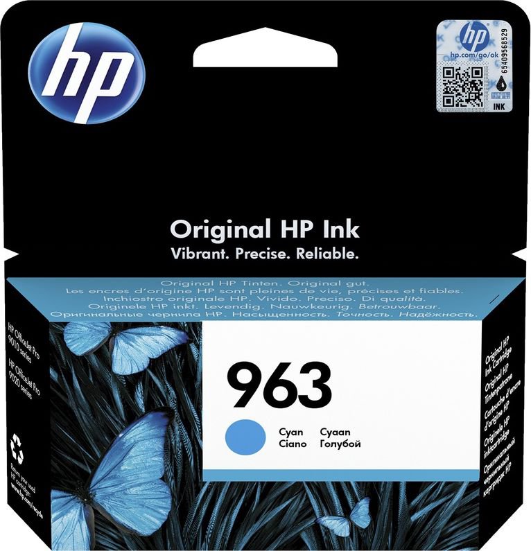Ink HP Ink cartridges 963 Cyan 3JA23AE-3JA23AE