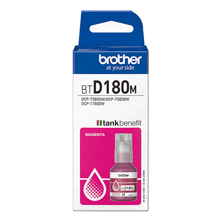 Toneris Brother BTD180M  Ink refill  Magenta