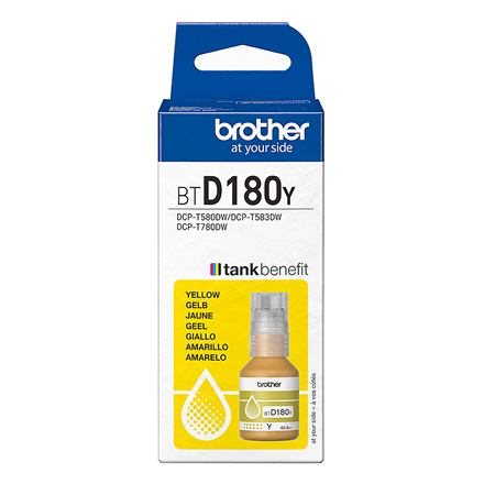 Toneris Brother BTD180Y  Ink refill  Yellow