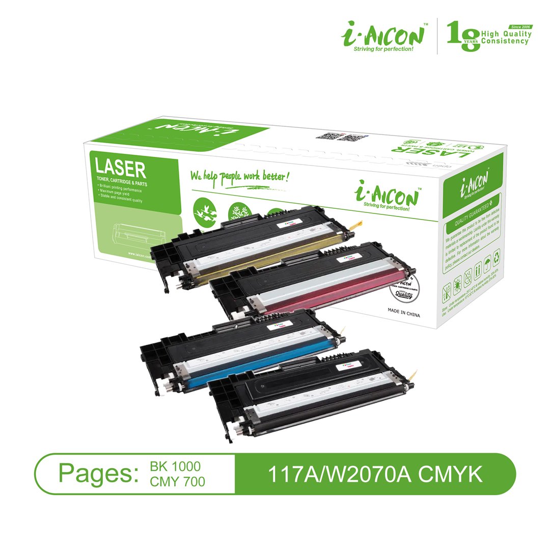 Toneris i-Aicon 117A, Yellow (W2072A)