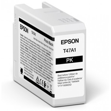 Toneris Epson UltraChrome Pro 10 ink  T47A1  Ink cartrige  Photo Black