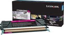 Toner Lexmark C748H2MG Magenta Original (C748H2MG)