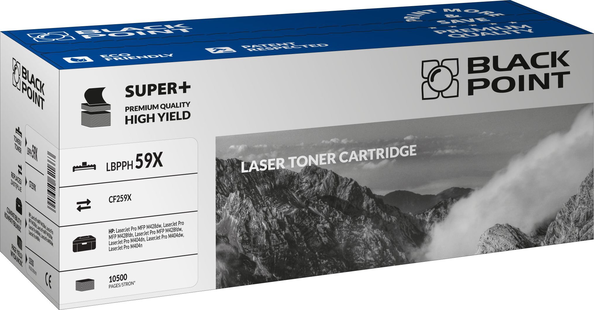 Toner Black Point LBPPH59X Black Replacement 59X (LBPPH59X)