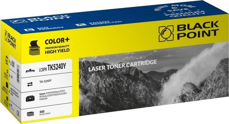 Toner Black Point LCBPKTK5240Y Yellow Replacement TK-5240Y (BLKYOTK5240YBW)