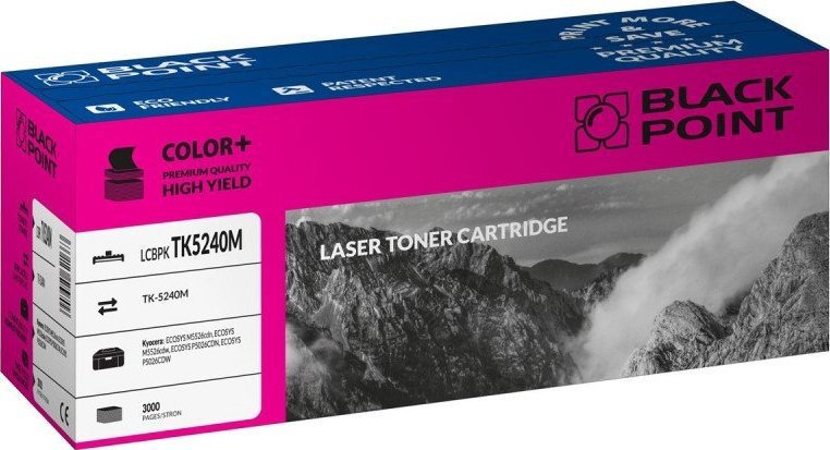 Toner Black Point LCBPKTK5240M Magenta Replacement TK-5240M (BLKYOTK5240MBW)